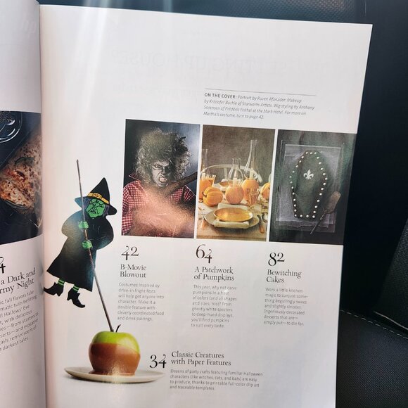 Martha Stewart 2011 Halloween Magazine - Picture 4 of 4